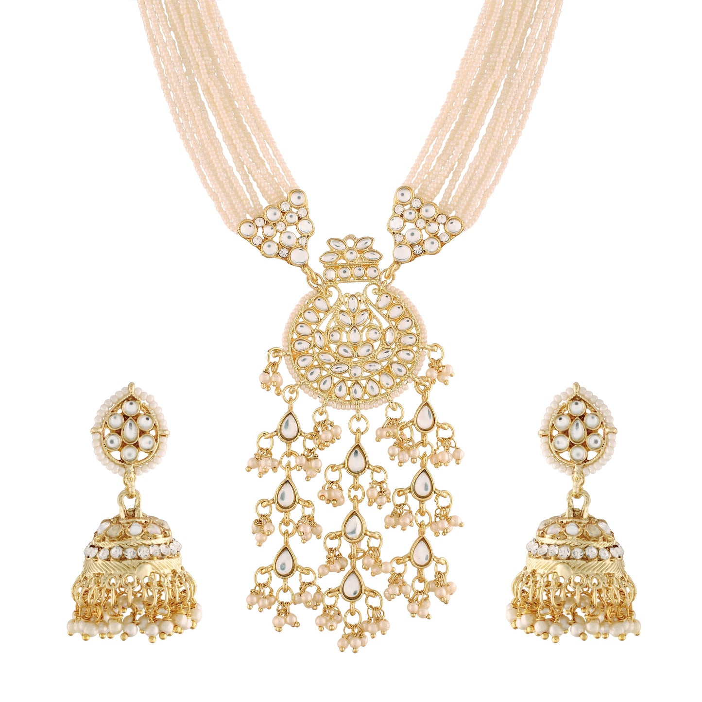 Women's Pearl Beaded Chok