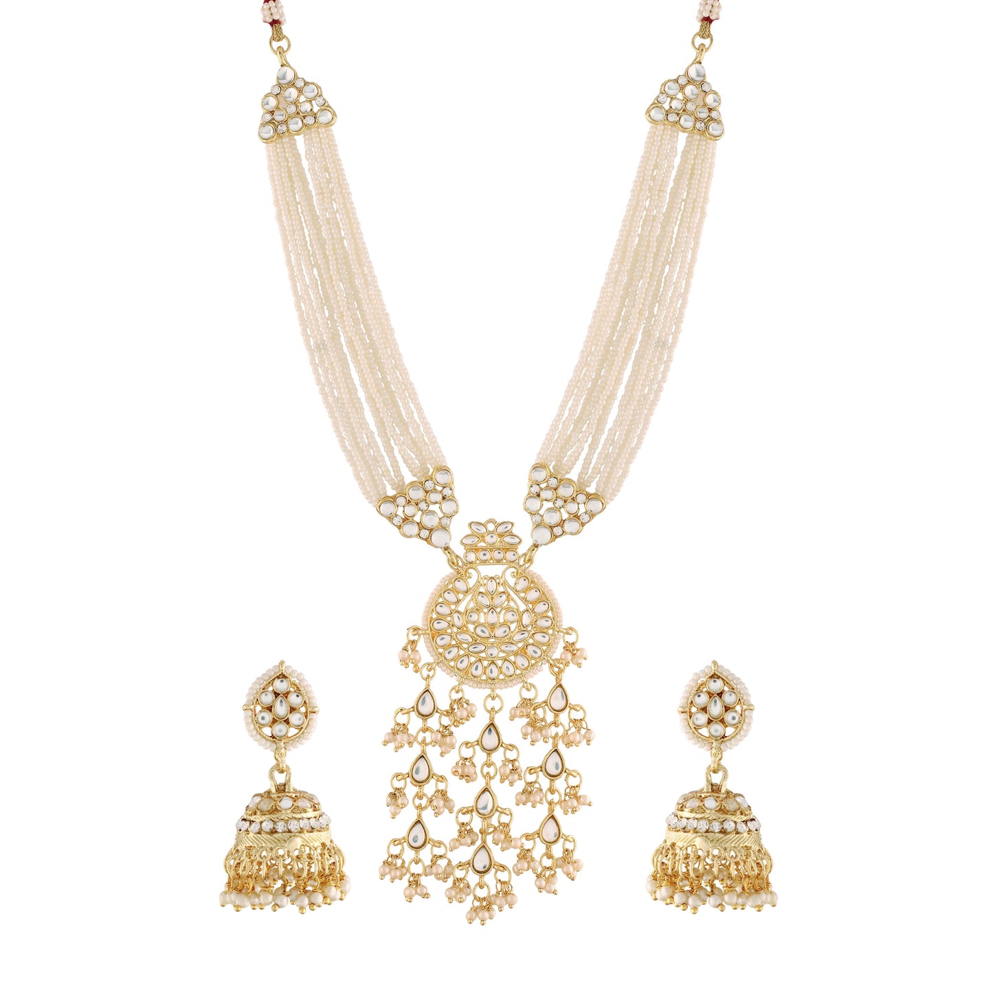 Women's Pearl Beaded Chok