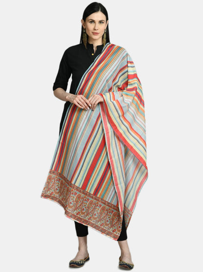 Women's Multi Printed Casual Silk Blend Dupatta