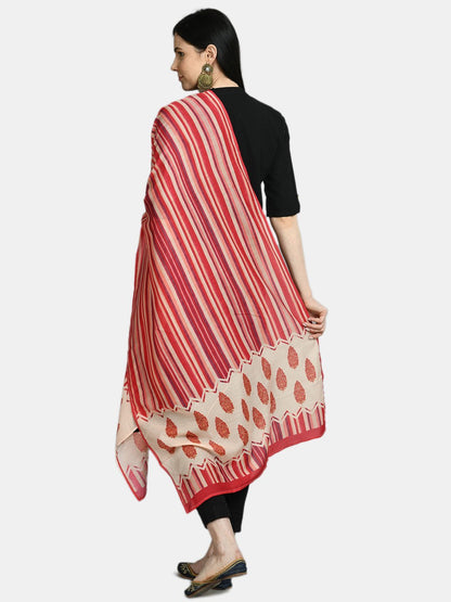 Women's Multi Printed Casual Silk Blend Dupatta