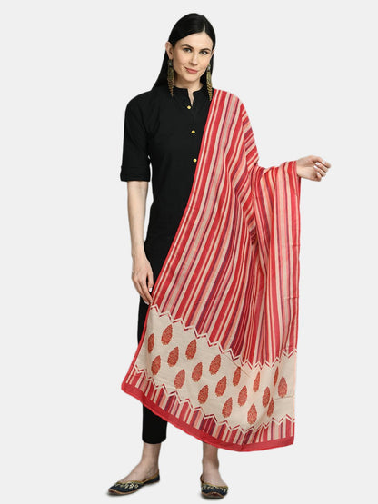 Women's Multi Printed Casual Silk Blend Dupatta