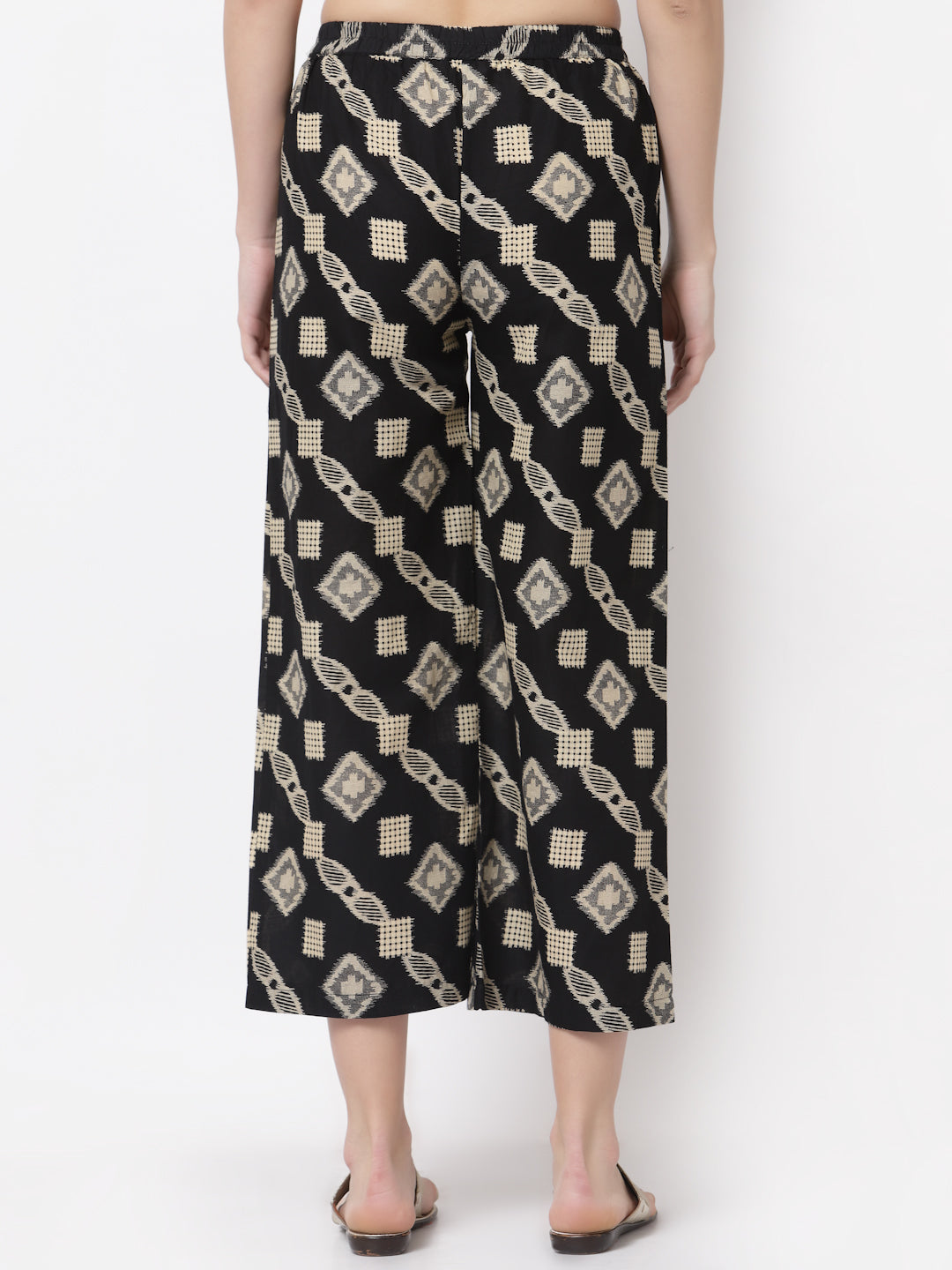 Women's Stylish Cotton Printed Palazzo