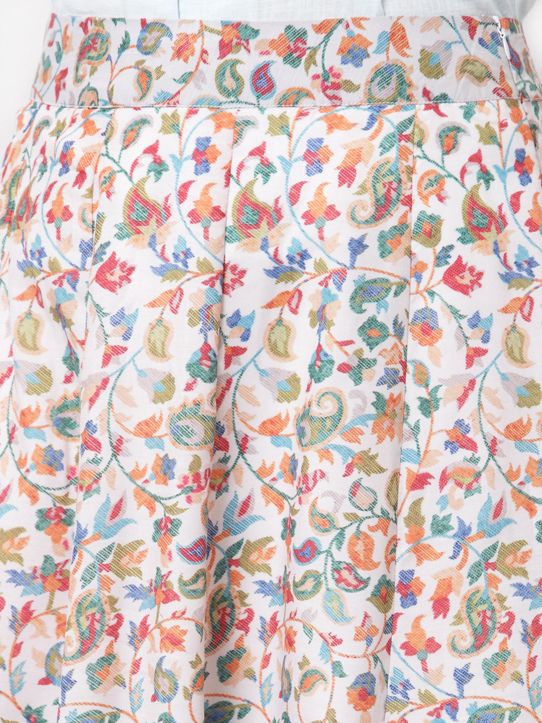 Women's Stylish Cotton blend Printed Long Skirt
