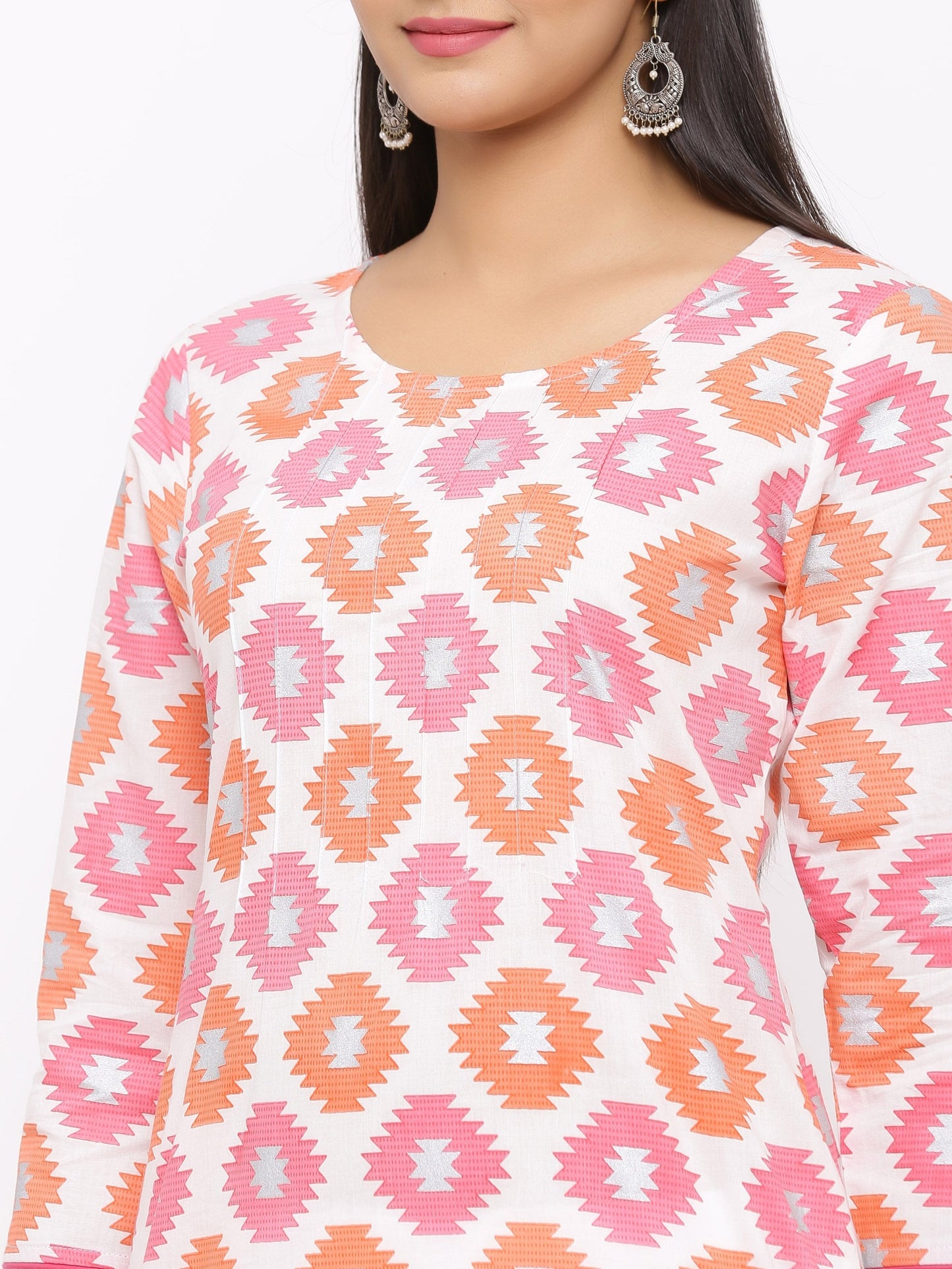 Women's Rayon Printed Tired Kurta