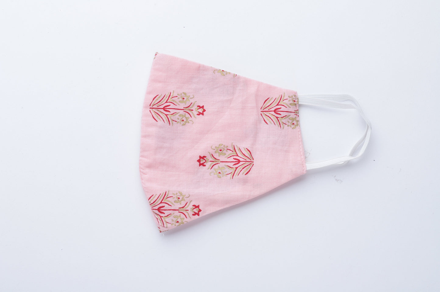 Women's Pink Cotton Gotta Detailing Anarkali