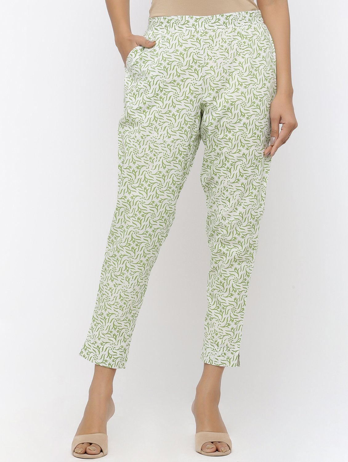 Women's Cotton Printed Straight Kurta Pant & Dupatta Set