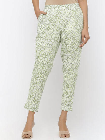 Women's Cotton Printed Straight Kurta Pant & Dupatta Set