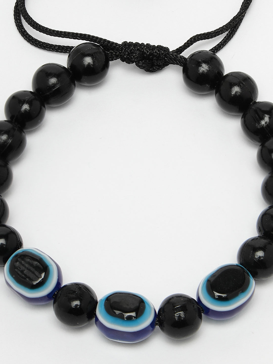 Black Evil Eye Rakhi With Roli Chawal