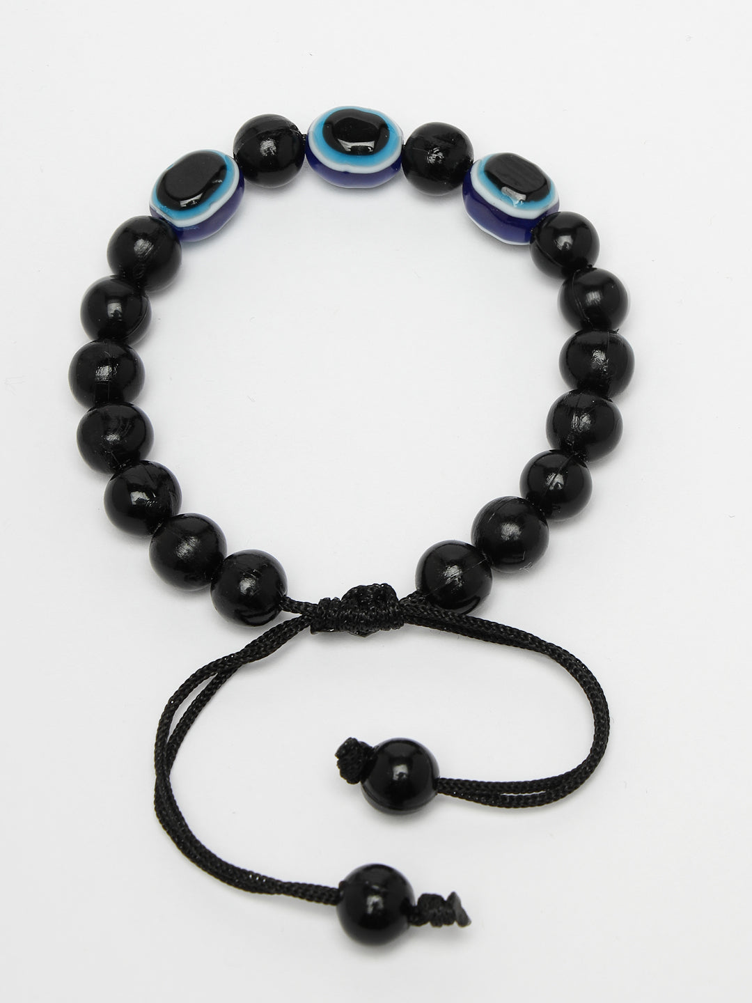 Black Evil Eye Rakhi With Roli Chawal