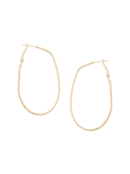 Women's Set Of 2 contemporary hoop earrings