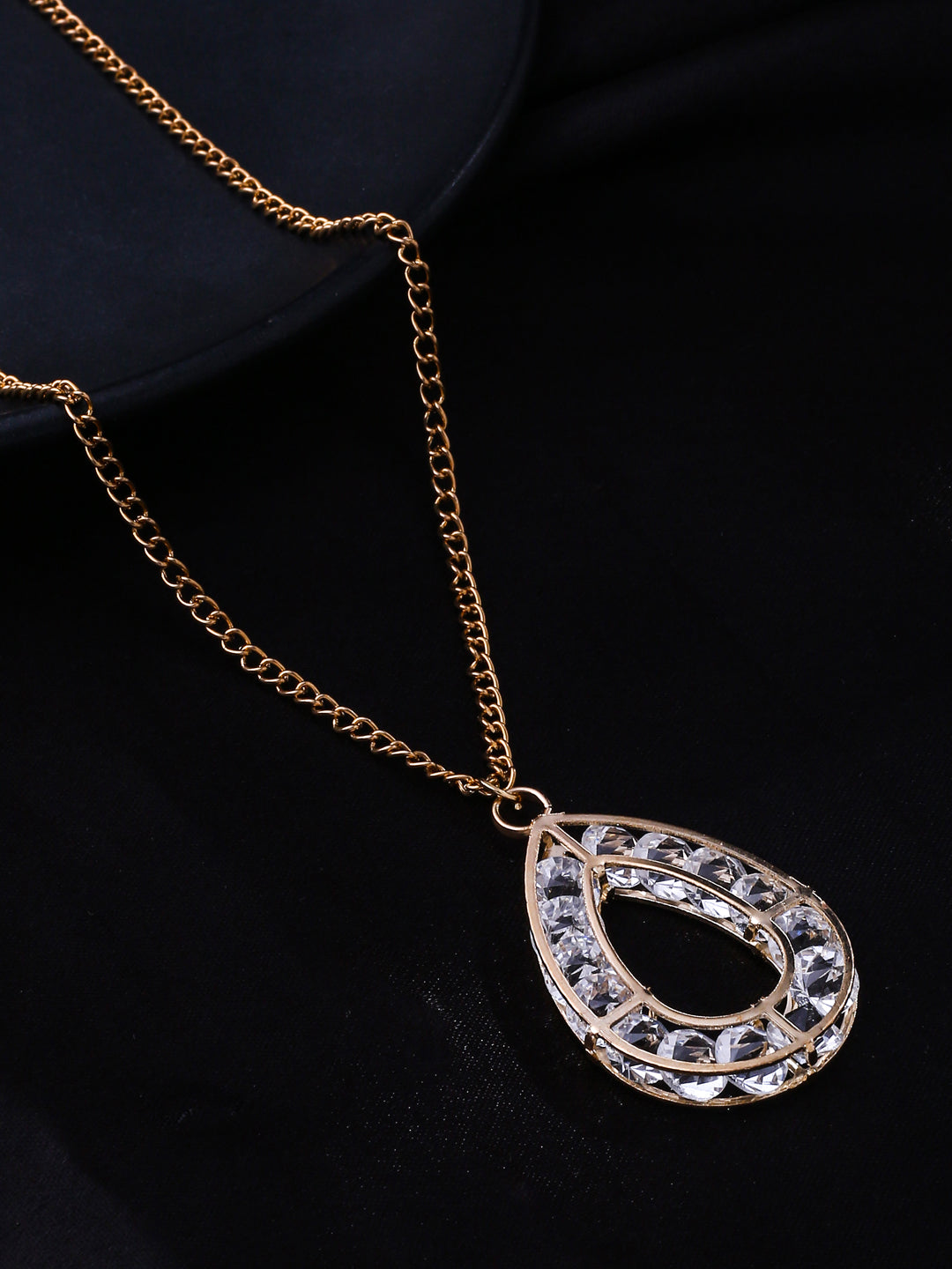 Women's Gold-Plated Oxidised Bohemian Necklace