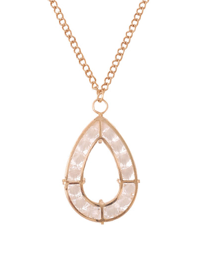 Women's Gold-Plated Oxidised Bohemian Necklace