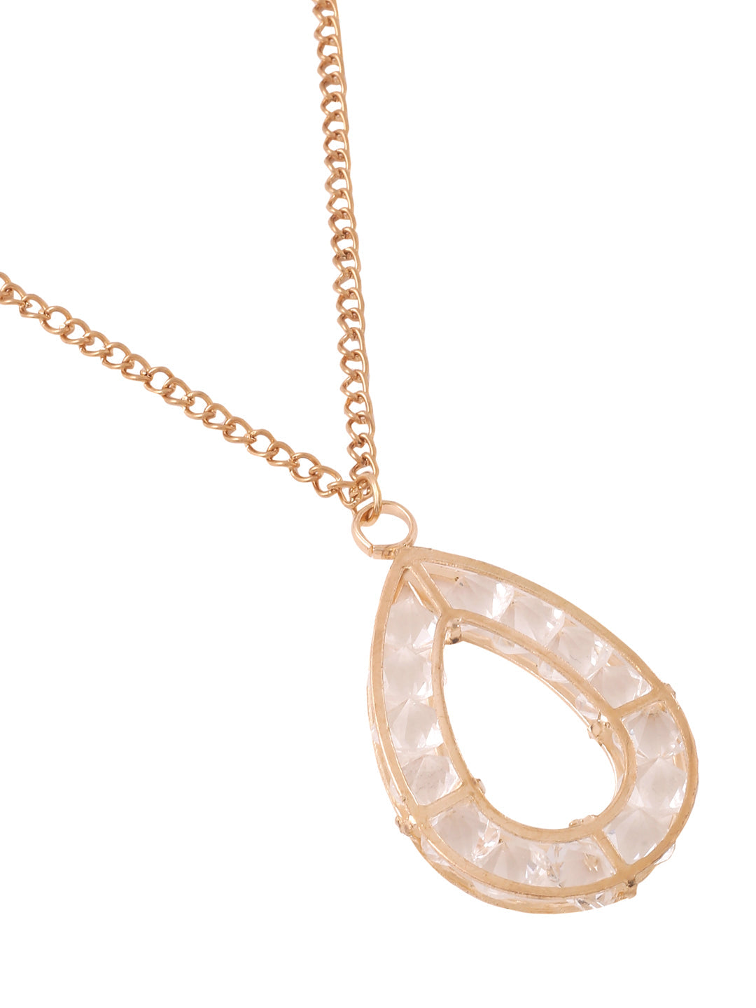 Women's Gold-Plated Oxidised Bohemian Necklace