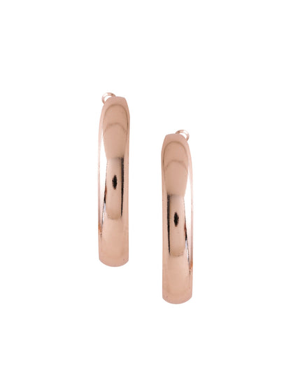 Women's Gold plated hoop earrings