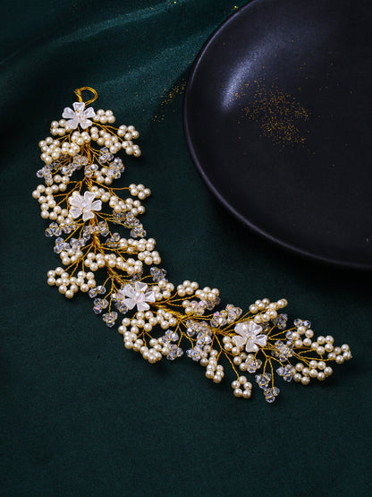 Women's Embellished Beaded Hair Accessory Set