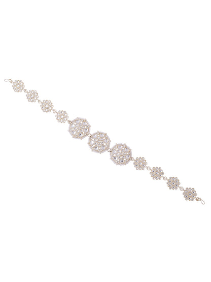Women's Gold-Plated Traditional Trending Matha Patti