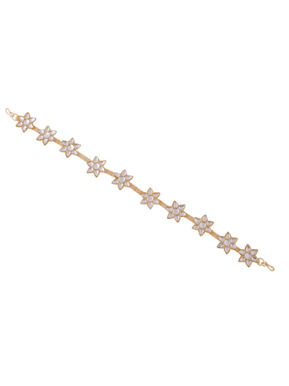 Women's Gold-Plated Traditional Trending Matha Patti