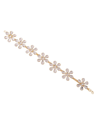 Women's Gold-Plated Traditional Trending Matha Patti