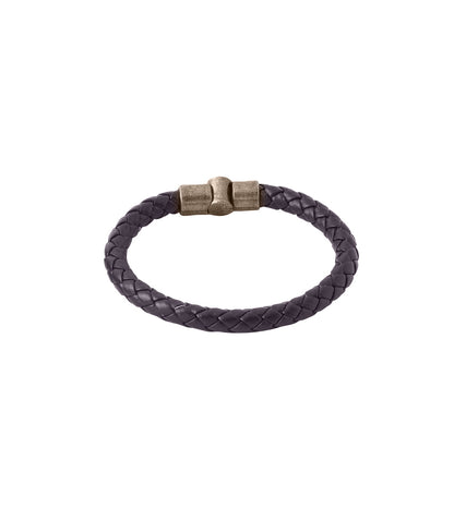 Men's Brown leather bracelet