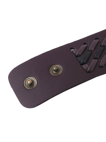 Men's Brown leather bracelet
