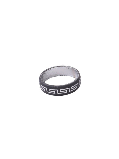 Men's Silver Metal Ring