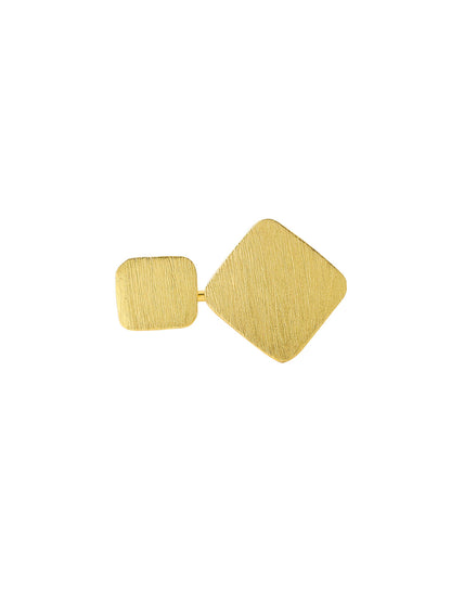 Women's Gold-Plated Adjustable finger Ring