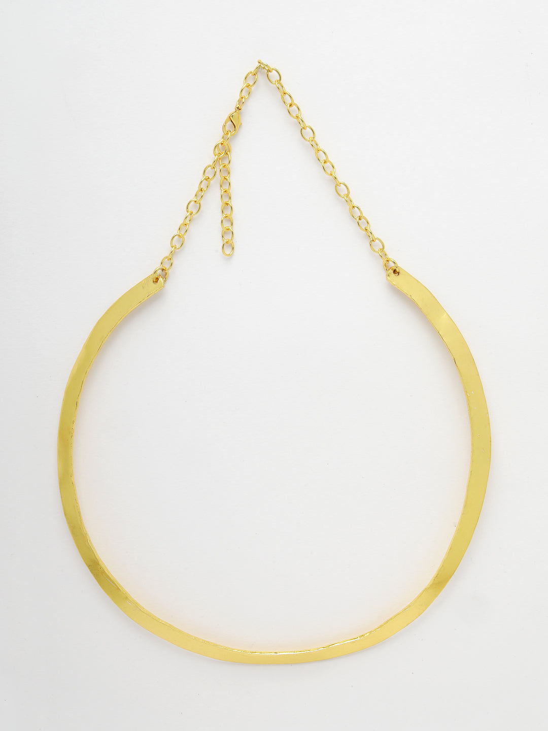 Women's gold plated choker Necklace