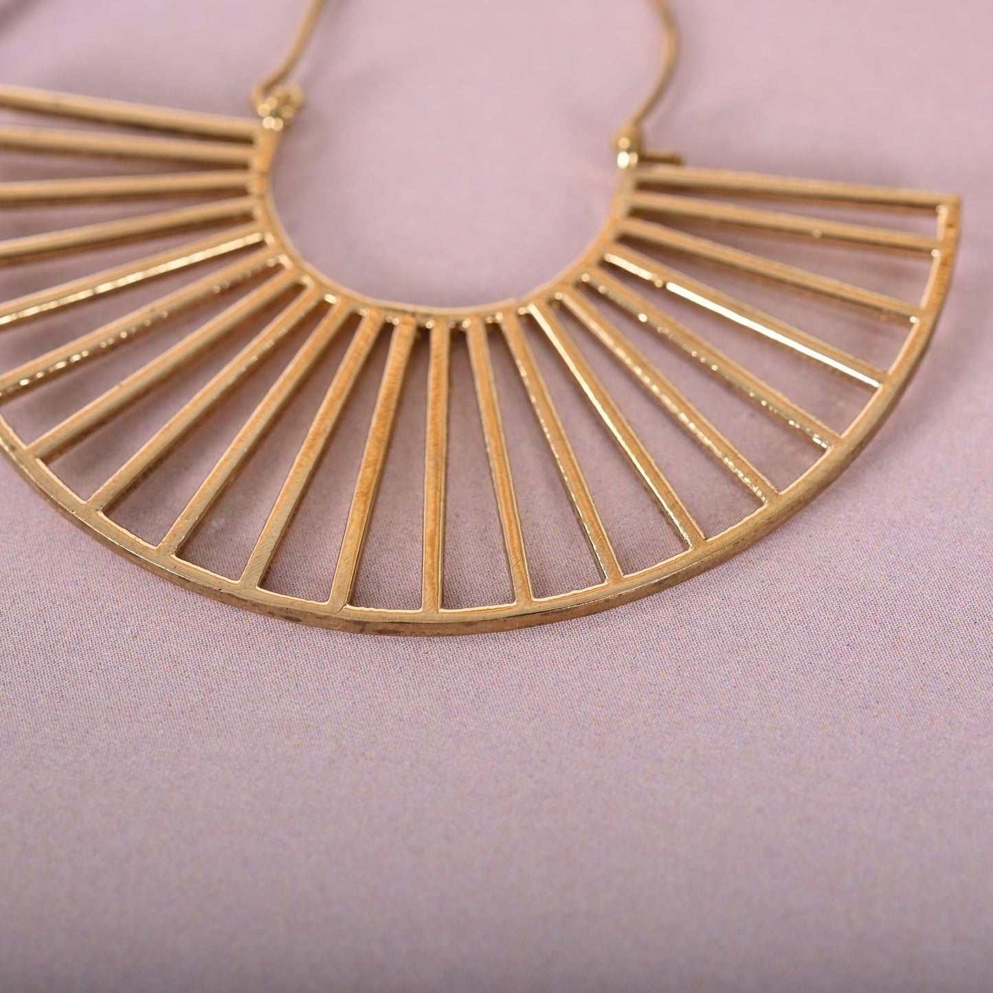 Women's Golden hoop earrings