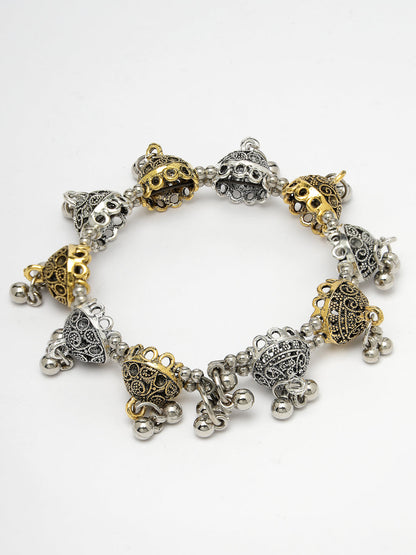 Women's Gold Plated Stylish Latest Design Multicolor Bracelet