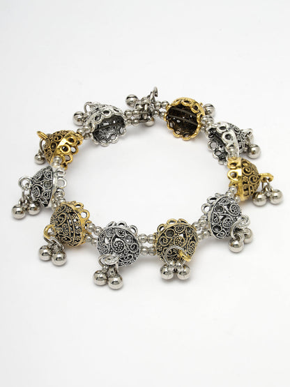 Women's Gold Plated Stylish Latest Design Multicolor Bracelet