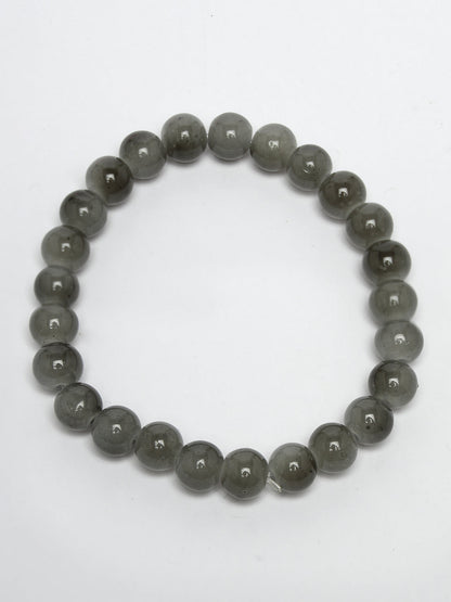 Unisex Set Of 7 Artificial Beads Elasticated Bracelet