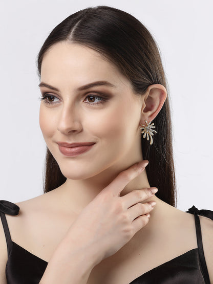 Women's Gold-Plated Drop Earrings