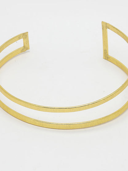 Women's Gold-plated Western Cuff Bracelet