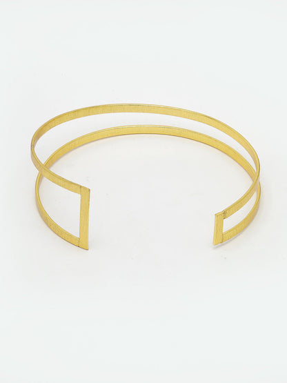 Women's Gold-plated Western Cuff Bracelet