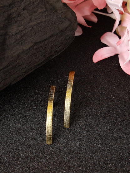 Women's Gold-plated Geometric shape Drop Earrings