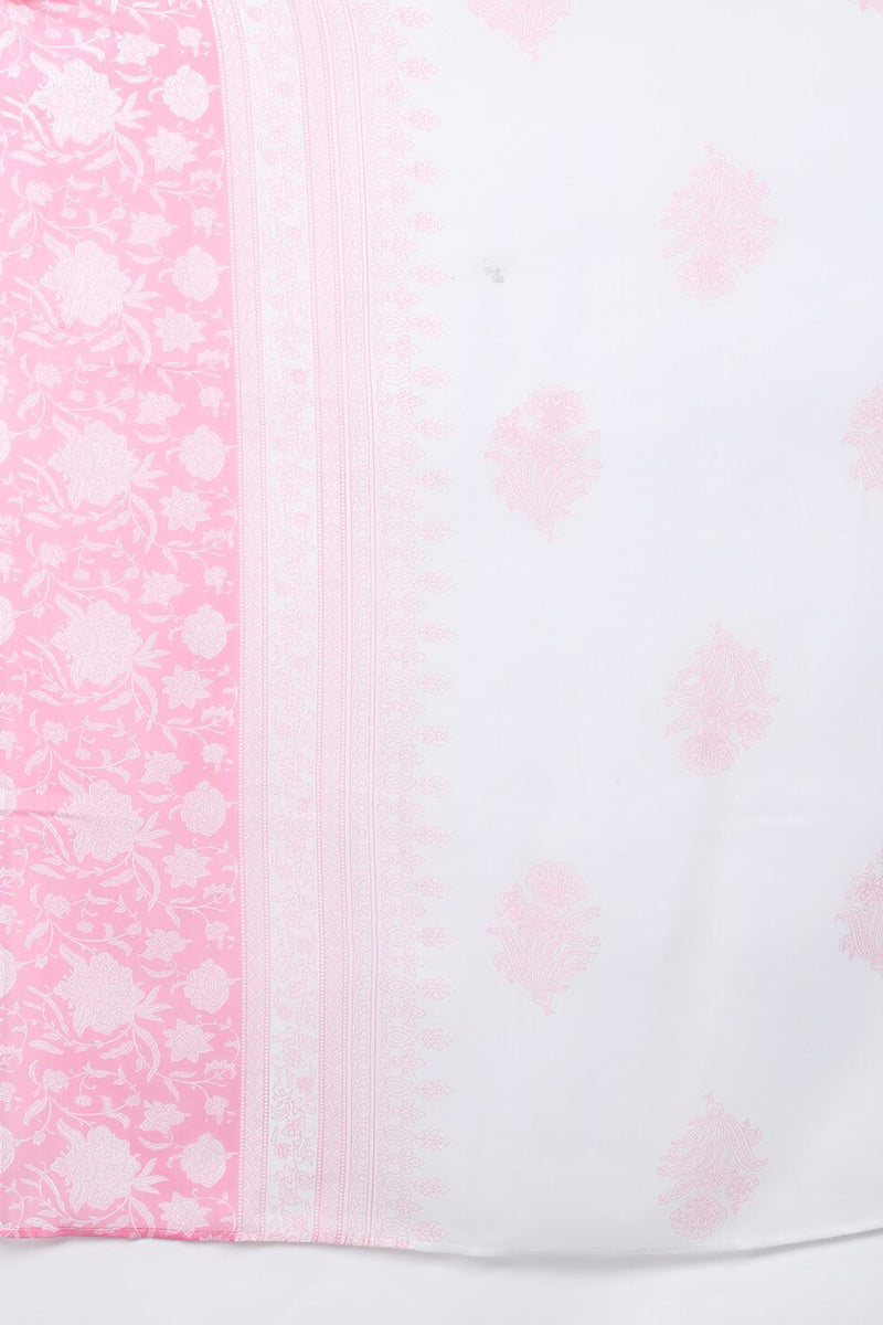 Women's Poly Crepe Printed Kurta Pant Dupatta Set