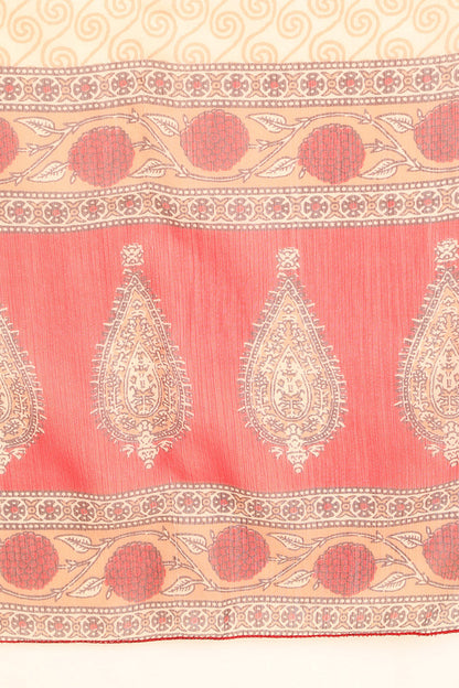 Women's Poly Crepe Printed Kurta Pants Dupatta Set