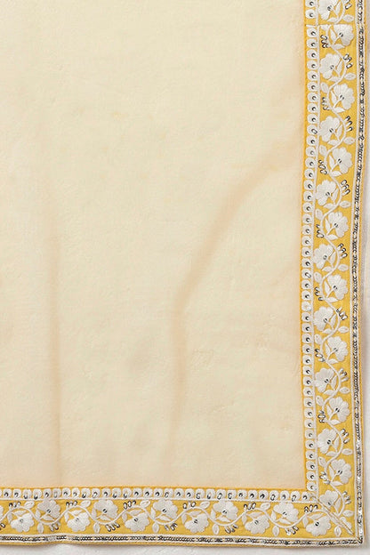 Women's Poly Silk Printed Kurta Pants Dupatta Set