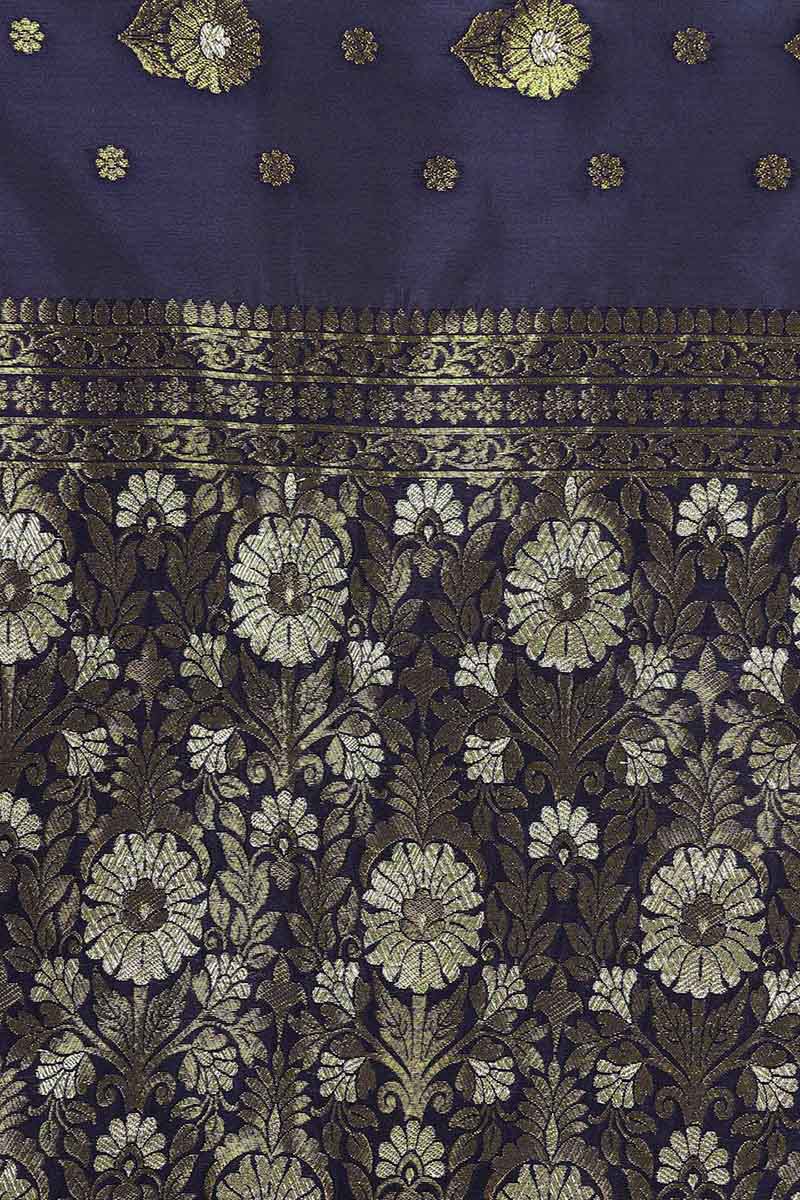 Women's Poly Silk Yoke Design Kurta Pants Dupatta Set