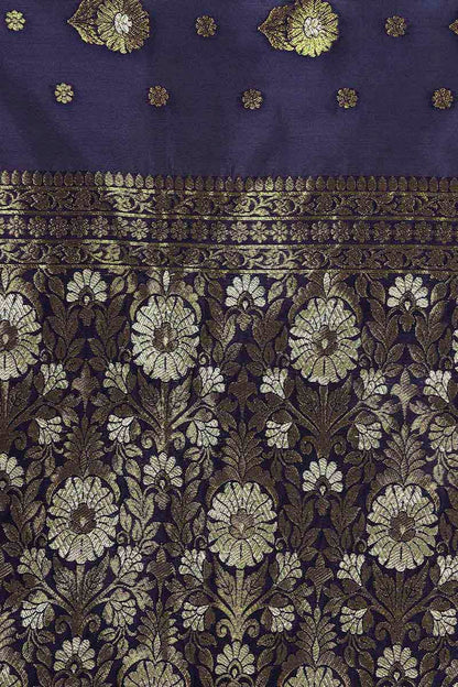 Women's Poly Silk Yoke Design Kurta Pants Dupatta Set
