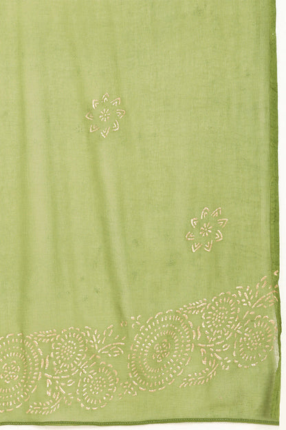 Women's Poly Silk Solid Kurta Pants With Dupatta Set