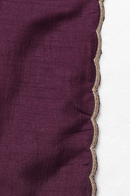 Women's Poly Silk Solid Kurta Kurta Pants With Dupatta