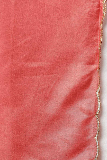 Women's Poly Silk Solid Kurta Kurta Pants With Dupatta