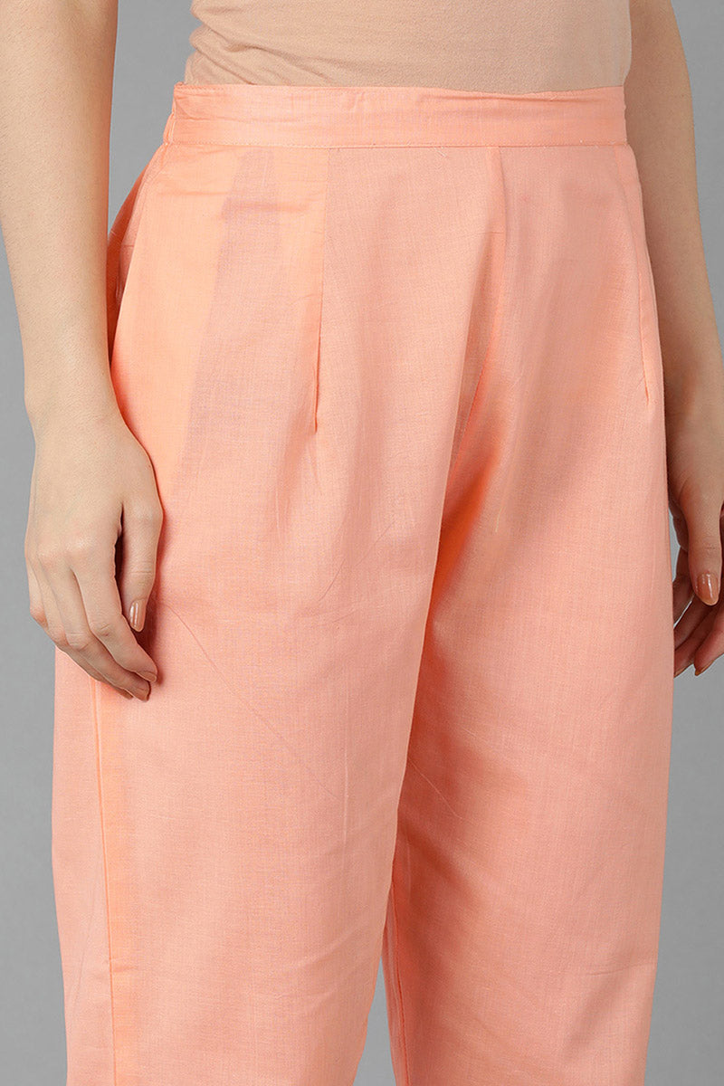 Women's Silk Blend Embroidered Kurta Pants With Dupatta