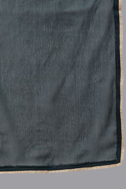 Women's Silk Blend Yoke Design Kurta Palazzos With Dupatta