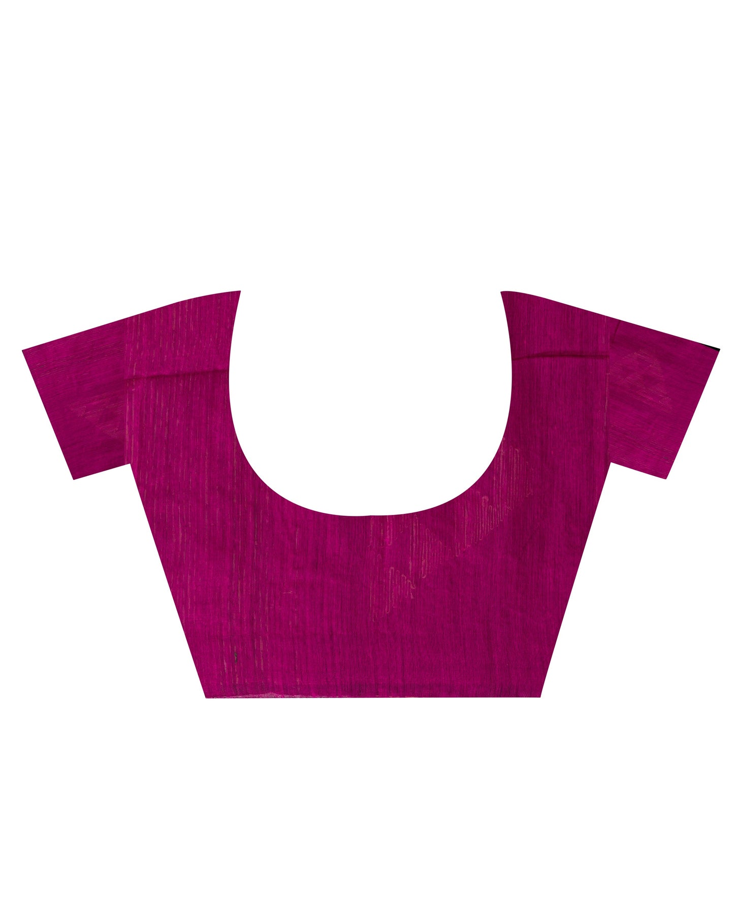 Women's Pink Cotton Blend Handloom Saree