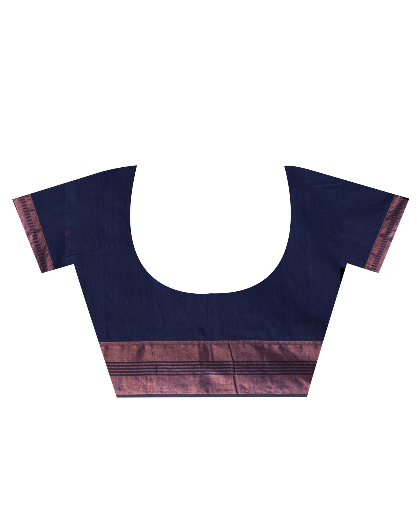 Women's Blue Handloom Cotton Tangail Saree
