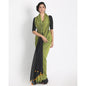 Women's Handspun Cotton Olive Handloom Saree