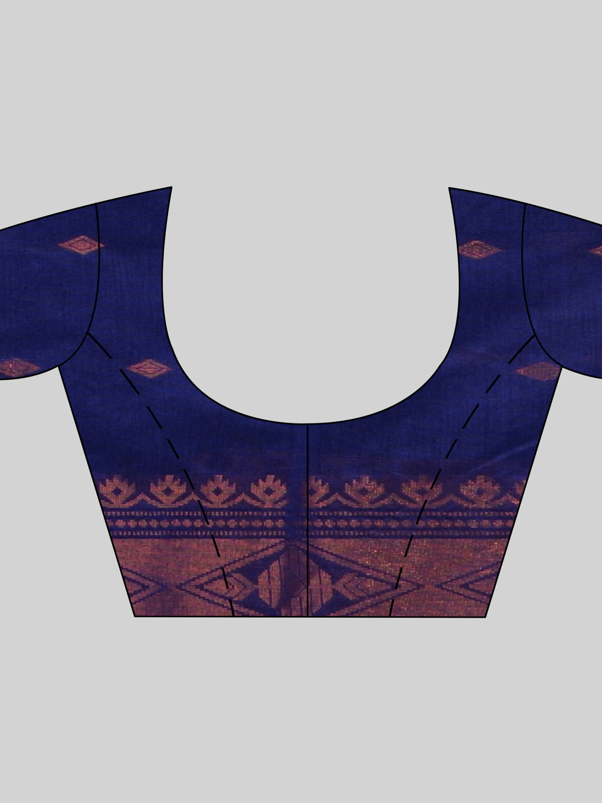 Women's Bengal Cotton Silk Handloom Saree Kohinoor Work With Blouse Piece