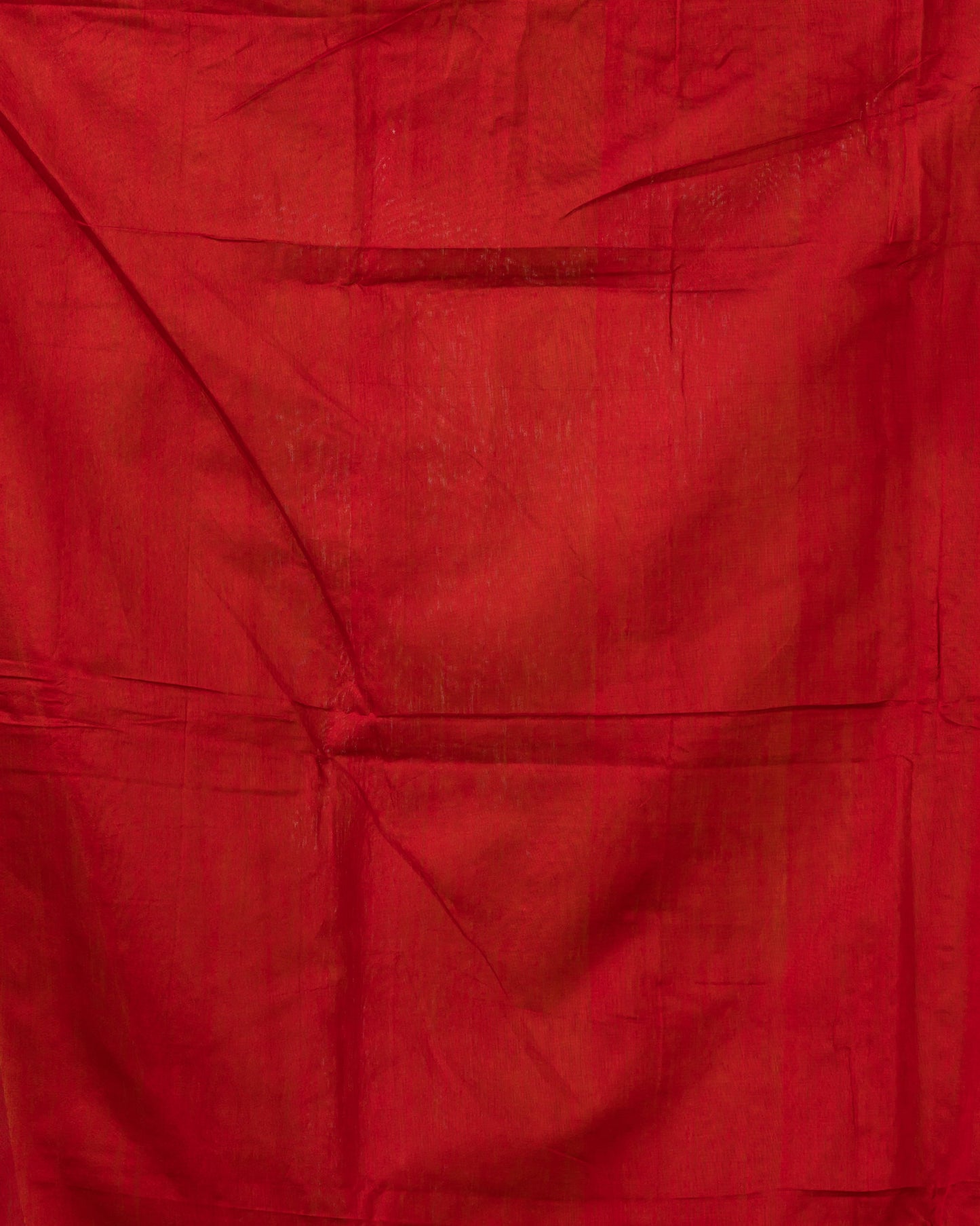 Women's Yellow Cotton Blend Handloom Jamdani Saree